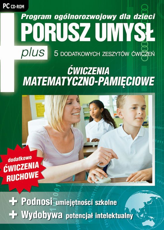 Porusz Umysł Plus - Ćwiczenia matematyczno-pamięciowe