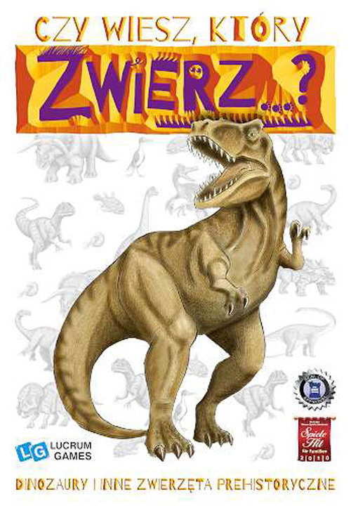 Lucrum Games Czy wiesz, który zwierz...$16 Dinozaury i inne zwierzęta prehistoryczne