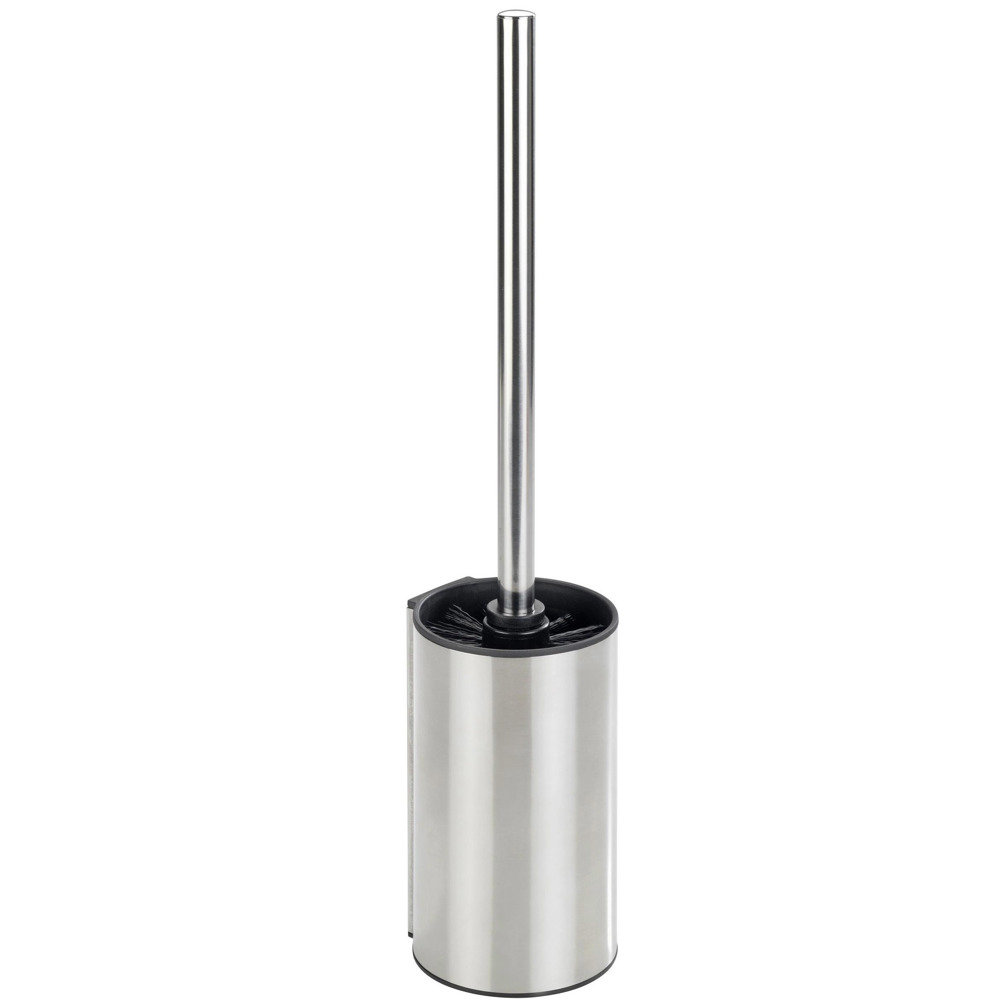 Wenko Zestaw toaletowy ścienny Detroit kolor stalowy błyszczący wykonany ze stali nierdzewnej system Turbo-Loc wymiary 40x8.5.9 cm B07FPDP25T