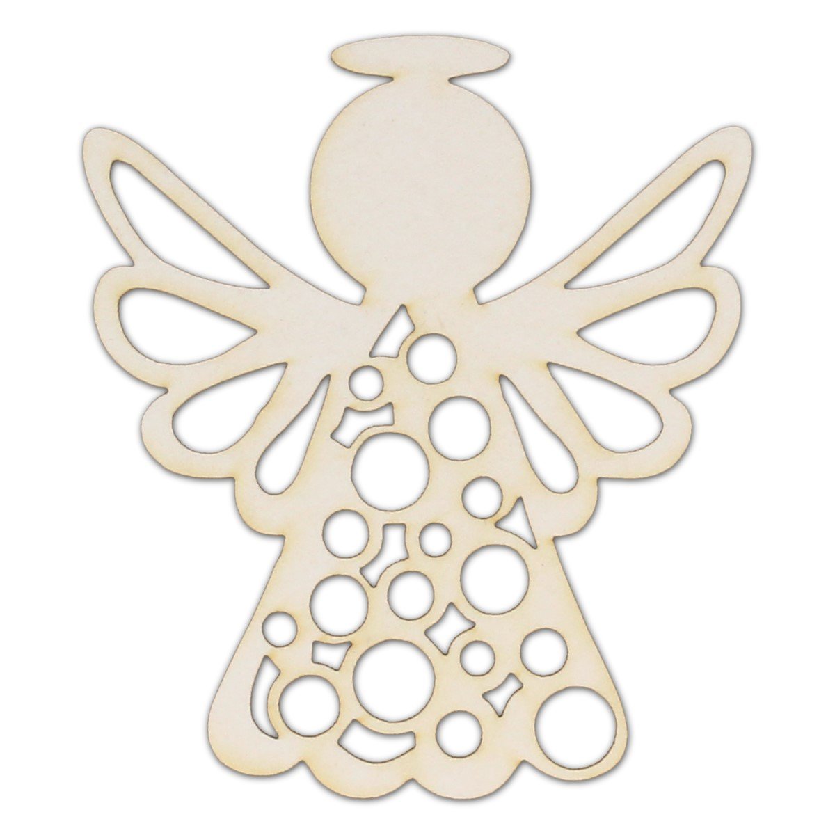 Aniołek w szacie w kropki