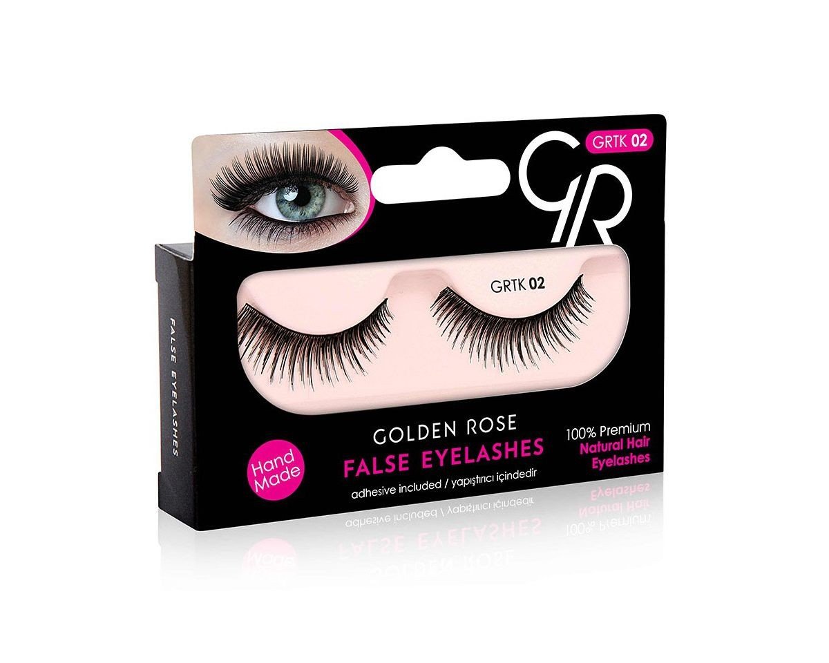 Golden Rose False Eyelashes Rzęsy w Paskach 02 K-GTK-02