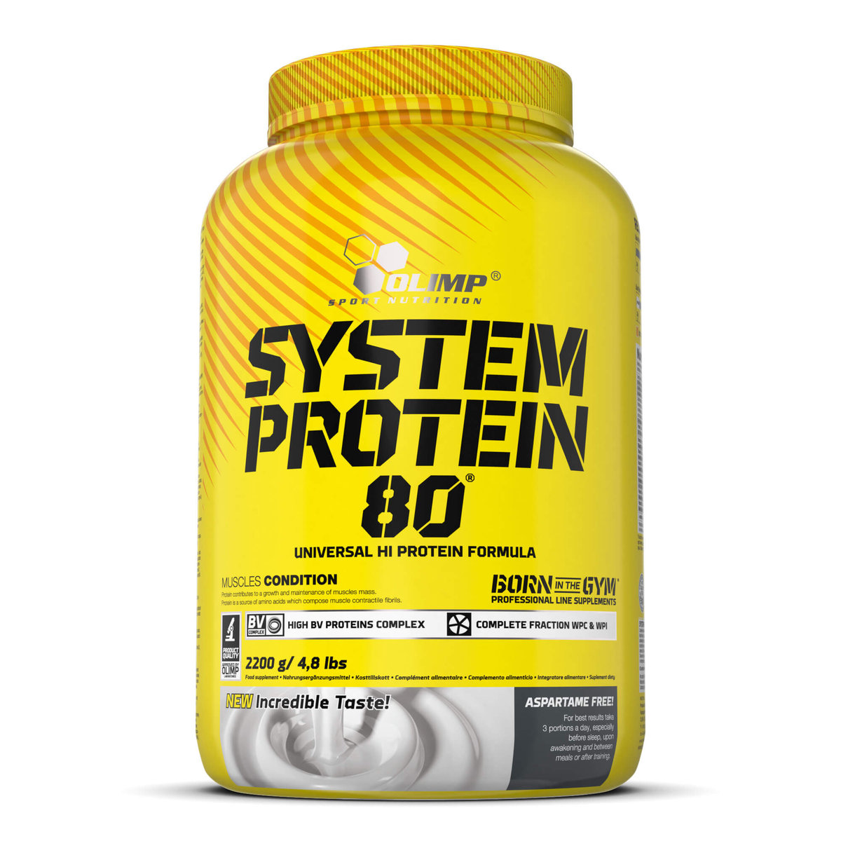 Olimp System Protein 80 - 2200g - Strawberry Power