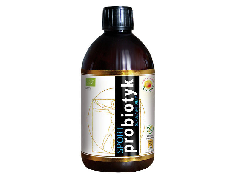 Bio Living Food Sp. z o. o SUPLEMENT DIETY PROBIOTYK SPORT BEZGLUTENOWY 500 ml - JOY DAY BP-5901549746204