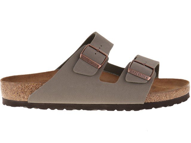 Birkenstock, Japonki męskie, Arizona BF Nubuck Stone, rozmiar 43