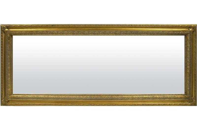 Pigmejka Lustro prostokątne PIGMEJKA Victory, złote, 55x135x4 cm