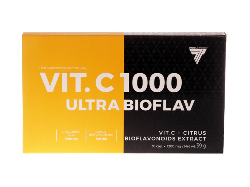 Фото - Вітаміни й мінерали Trec Nutrition TREC Vit. C 1000 Ultra Bioflav 30caps 