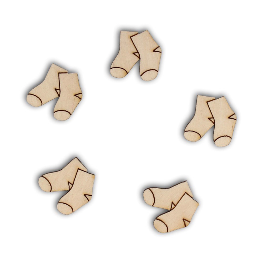 EKO-DECO, scrapka, skarpetki, 5 sztuk