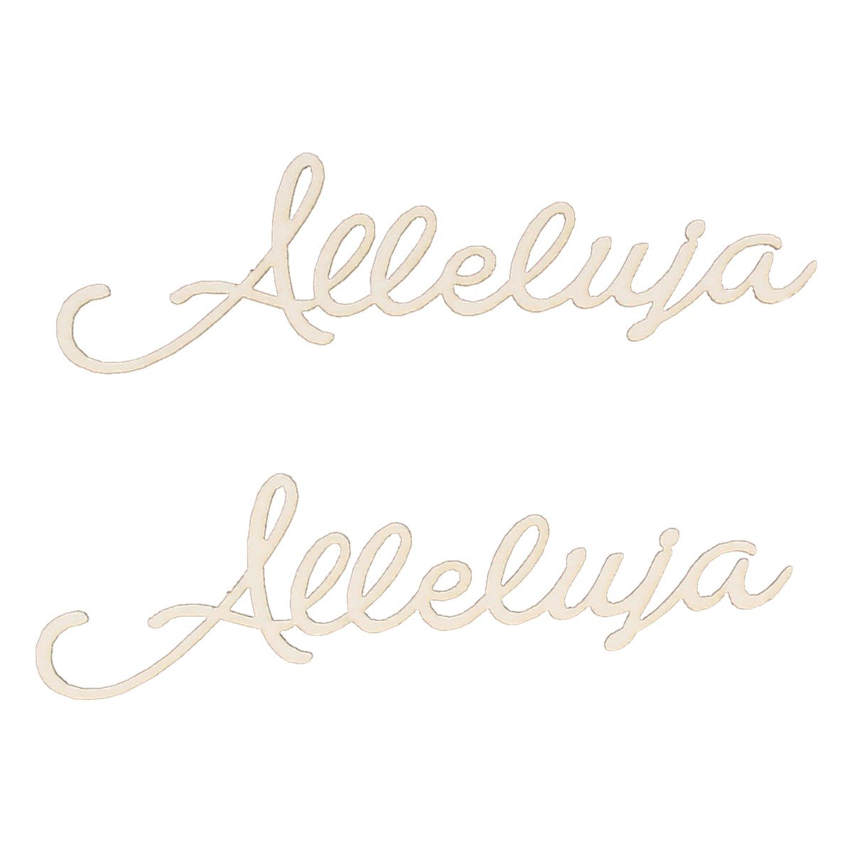 EKO-DECO, napis, Alleluja, 2 sztuki