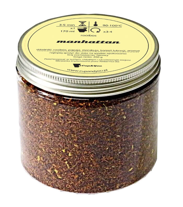 Herbata smakowa Rooibos CUP&YOU, manhattan, 200 g