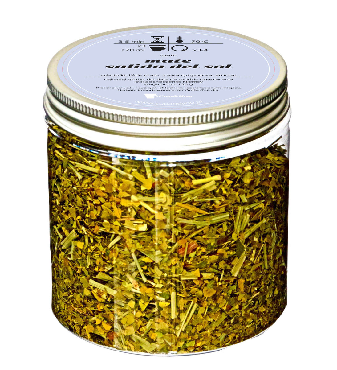 Herbata Yerba Mate smakowa CUP&YOU, salida del sol, 130 g