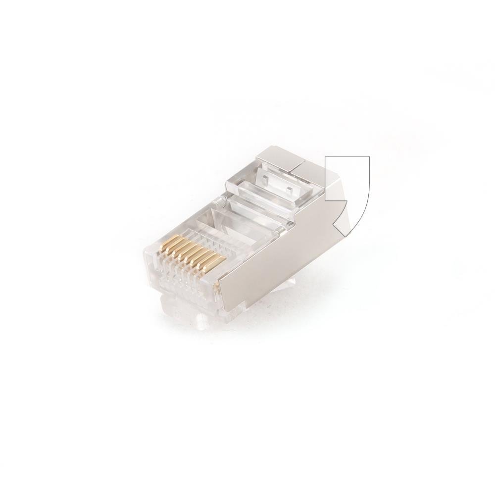 Gembird wtyk RJ45 FTP ekranowany kat 6 8P8C 10szt PLUG6SP/10