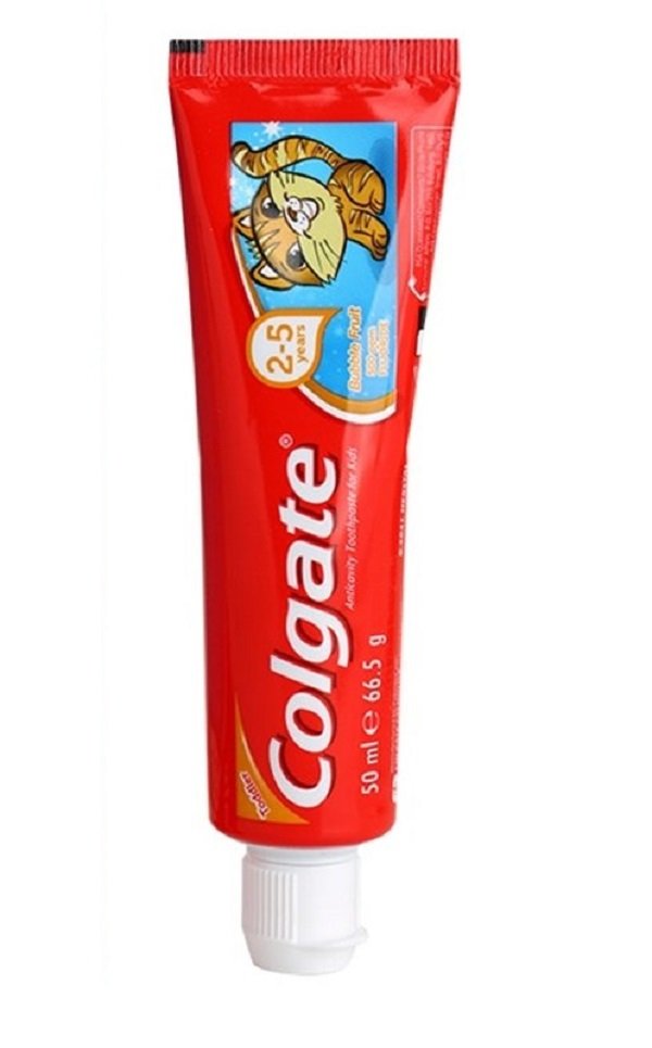 Colgate Colgate Anticavity Toothpaste For Kids 2-5 Years pasta do zębów dla dzieci Bubble Fruit 50ml