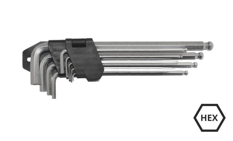 AWTOOLS Klucze imbusowe AWTOOLS, 1,5-10 mm