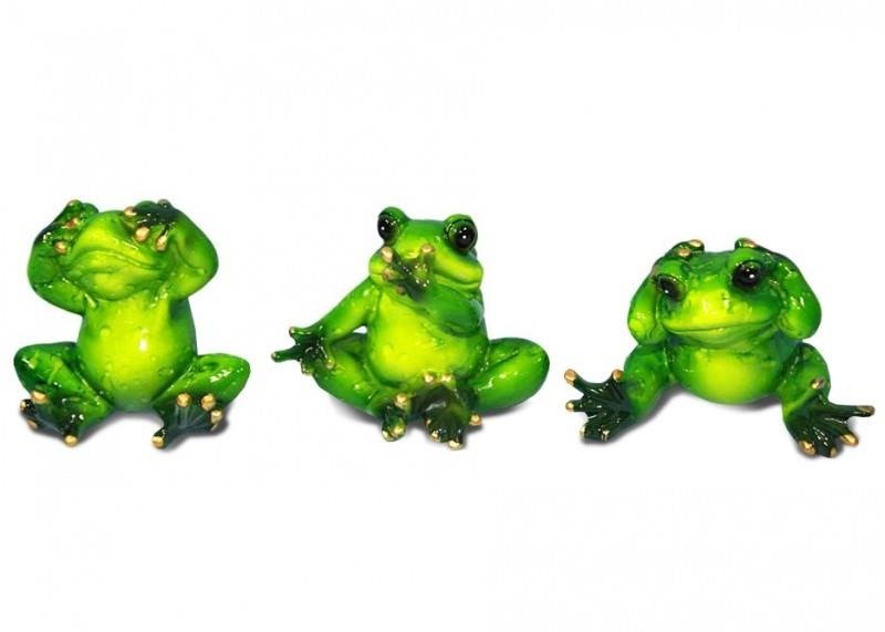 Figurka żaba, 6,5x7x5 cm