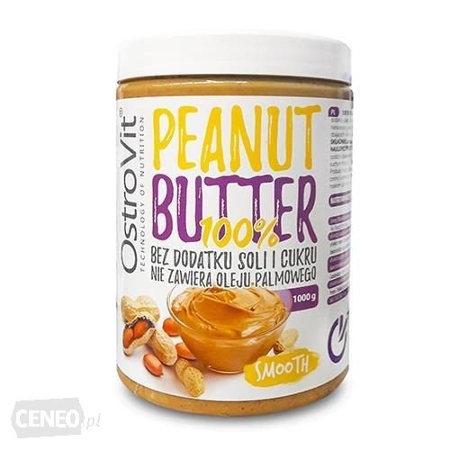 Ostrovit Masło orzechowe 100% - Peanut Butter 1000 g
