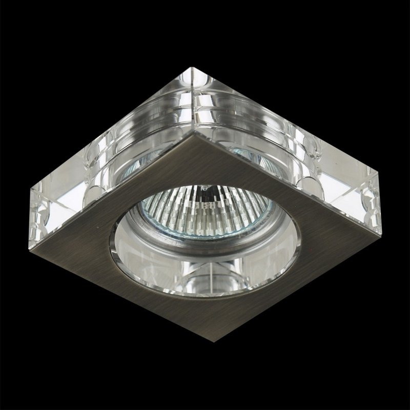 Luxera Downlight 71009 matowy chrom 1xGU10/50W