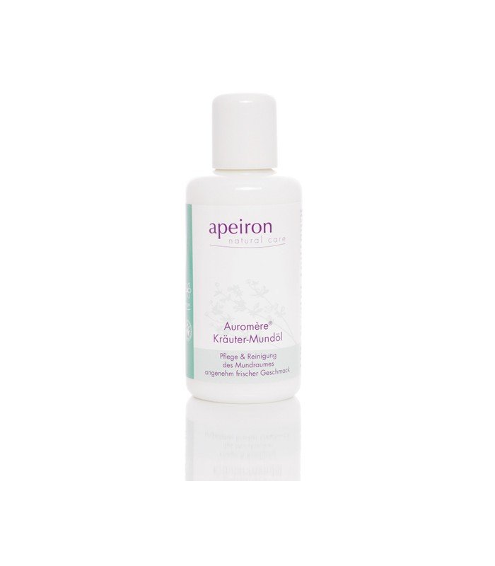 Apeiron Apeiron, Natural Care, olejek ziołowy do płukania jamy ustnej Auromre, 100 ml