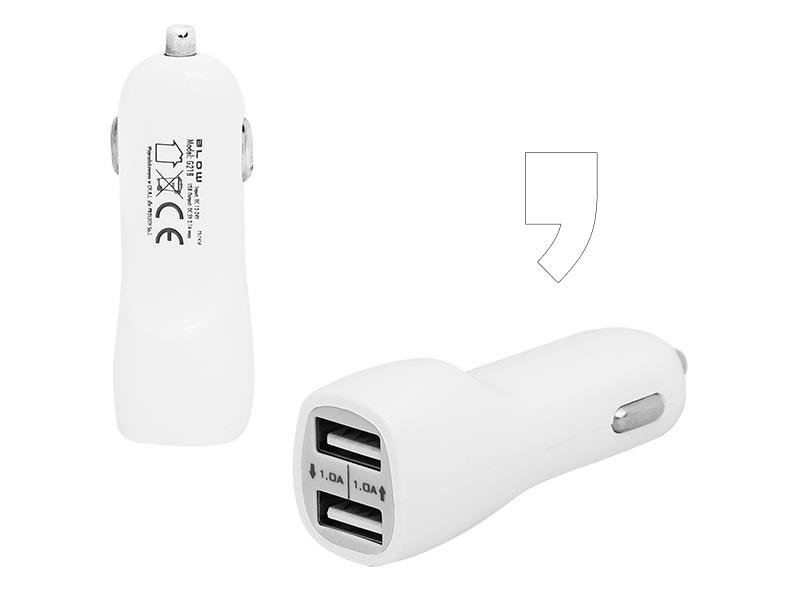 Blow Ładowarka samochodowa USBx2 2,1A G21B 75-741#