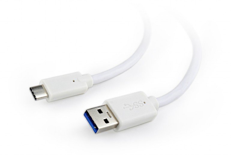 Gembird Kabel USB 3.0 typ C AM/CM/10m/biały (CCP-USB3-AMCM-W-10)