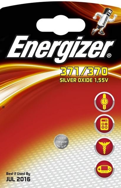 Energizer Bateria Spec. Zegarkowa 370 / 371 / SR920W / SR920SW / 1szt.