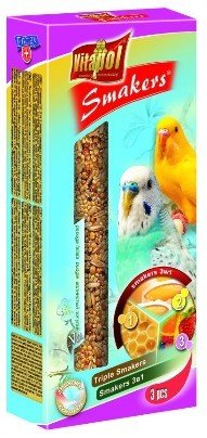 Vitapol Smakers Dla Papugi Falistej - Mix 3Szt