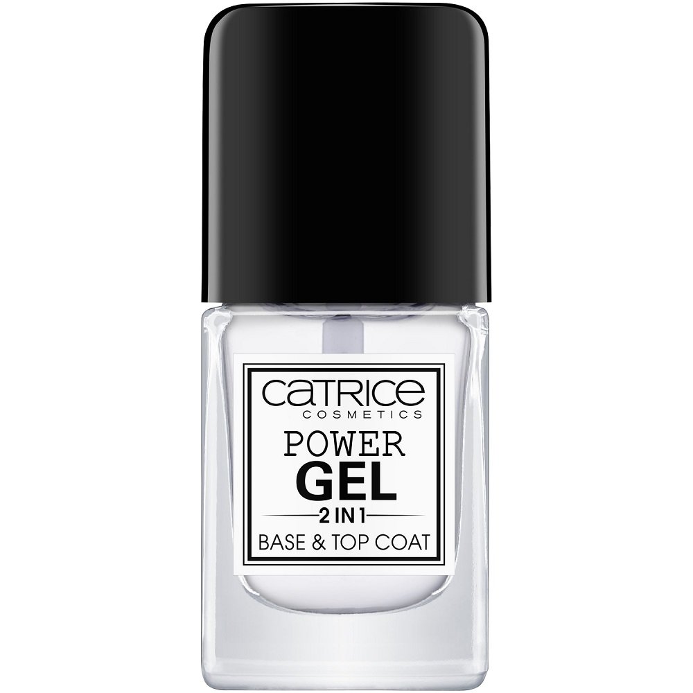 Catrice POWER GEL 2 IN 1 - BASE & TOP COAT - Baza i lakier nawierzchniowy w jednym CATTBLWJE-01