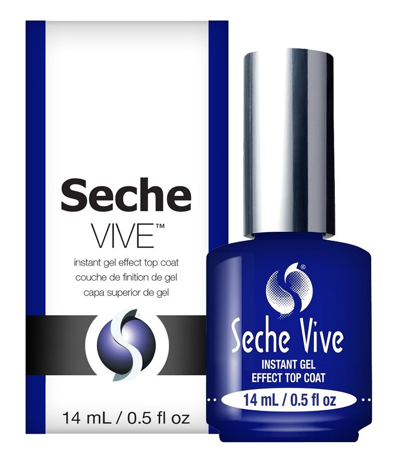 SECHE Vive, top żelowy szybkoschnący, utwardzający, 14 ml