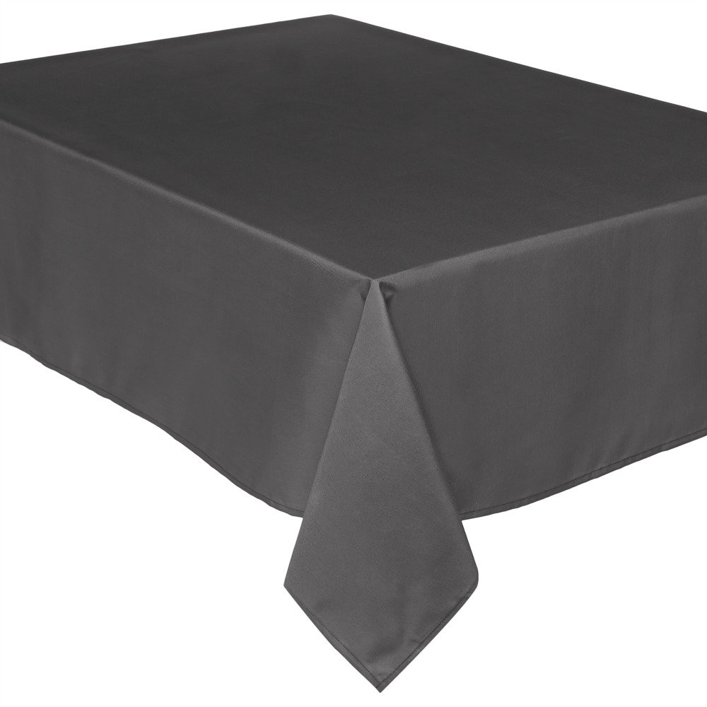 Atmosphera Créateur d'intérieur Atmosphera Créateur dintérieur Plamoodporny obrus prostokątny kolor antracytowy,140x240 cm B007B9QMJQ
