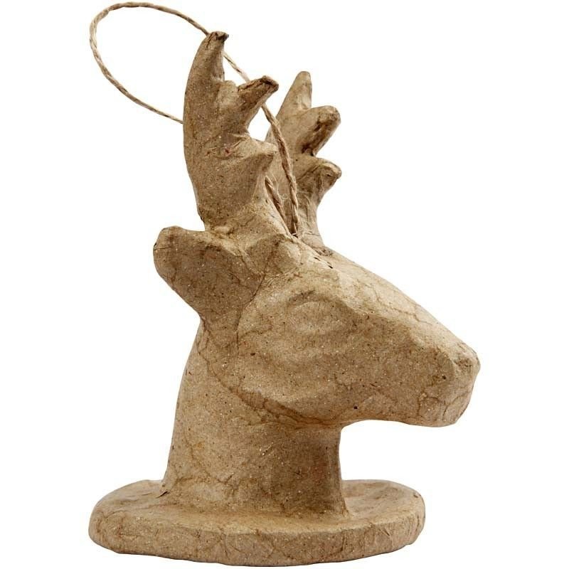 Creativ Company A S Główka jelenia, papier-mache
