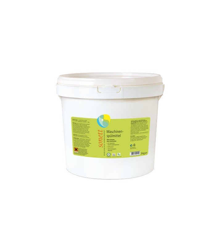 Sonett Proszek do mycia naczyń w zmywarkach 3 kg GreenLine-404-uniw