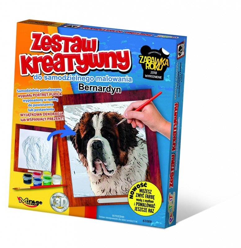 Mirage Hobby Zestaw Kreatywny do malowania Bernardyn