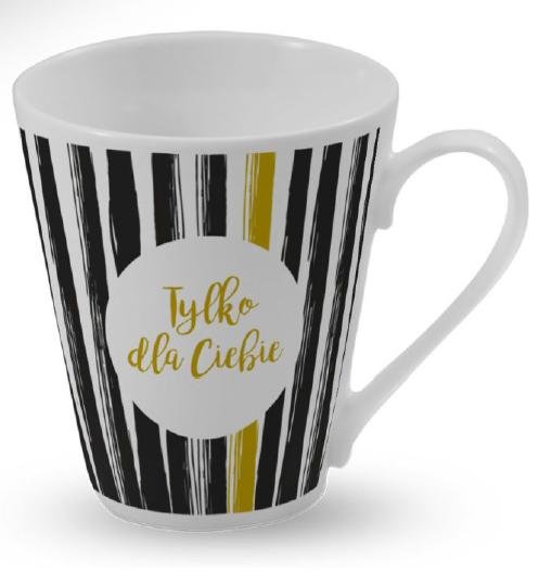Kubek Black&White, Tylko dla Ciebie, 300 ml