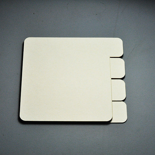 Baza albumowa z przekładkami, 14x14,5 cm