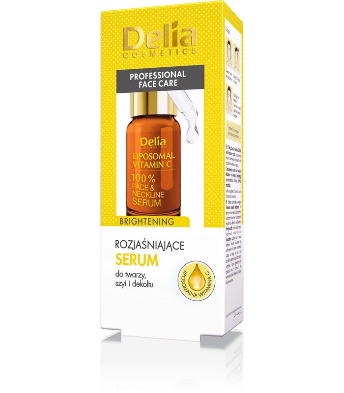 Delia Cosmetics Professional Face Care 10 ml Serum rozjaśniające z witaminą C