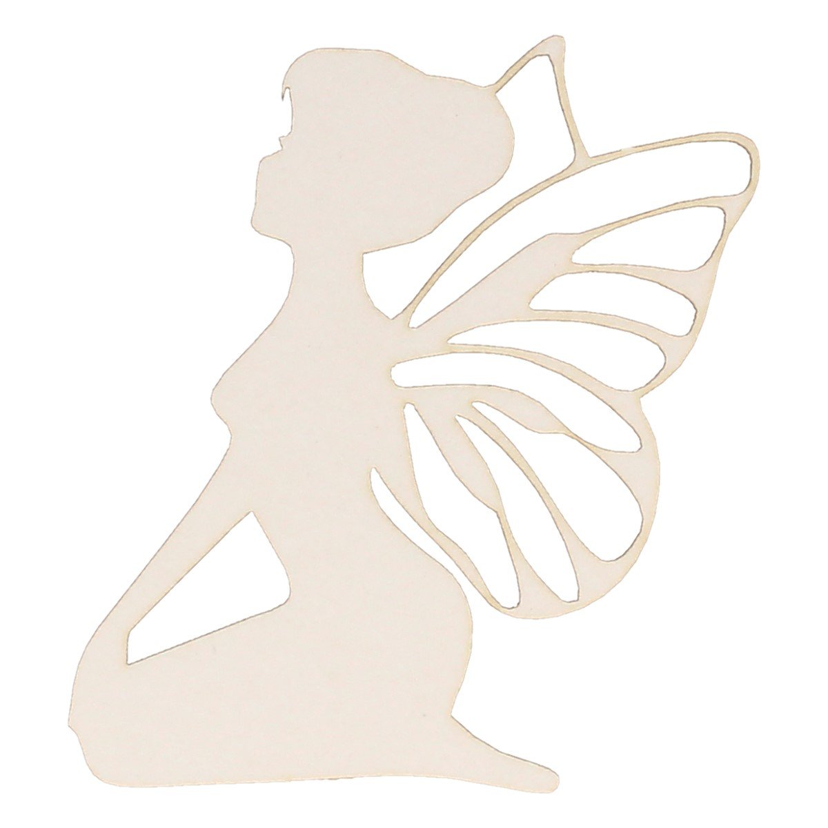 EKO-DECO, siedząca wróżka, kartonowa