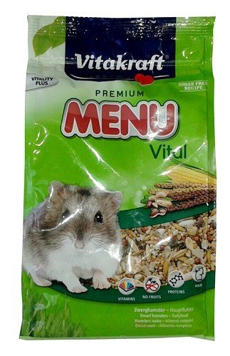 Vitakraft Menu pokarm pełnowartościowy dla chomików karłowatych 400g
