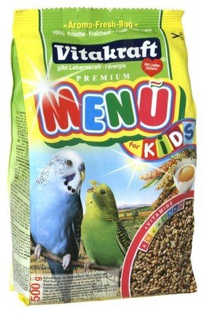 Vitakraft Menu Vital, Papuga falista, miodowa, 500 g