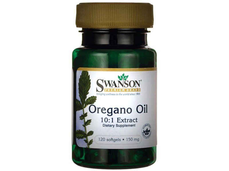 SWANSON Oregano Oil, 120 kapsułka