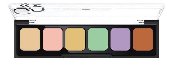 Golden Rose Camouflage Cream Palette Paleta Kamuflaży P-CAP-01