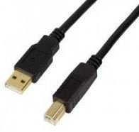LogiLink USB 2.0 Aktives Repeater Kabel, Anschlusskabel (15m), Typ A Stecker - Typ B Stecker