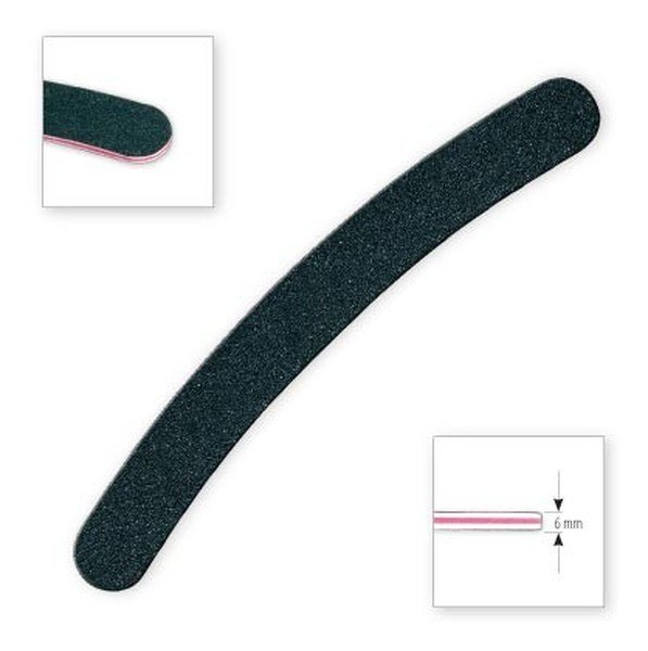 Top Choice Pielęgnacja i zdobienie paznokci Pilnik banan do paznokci i akrylu 7934 TOP CHOICE