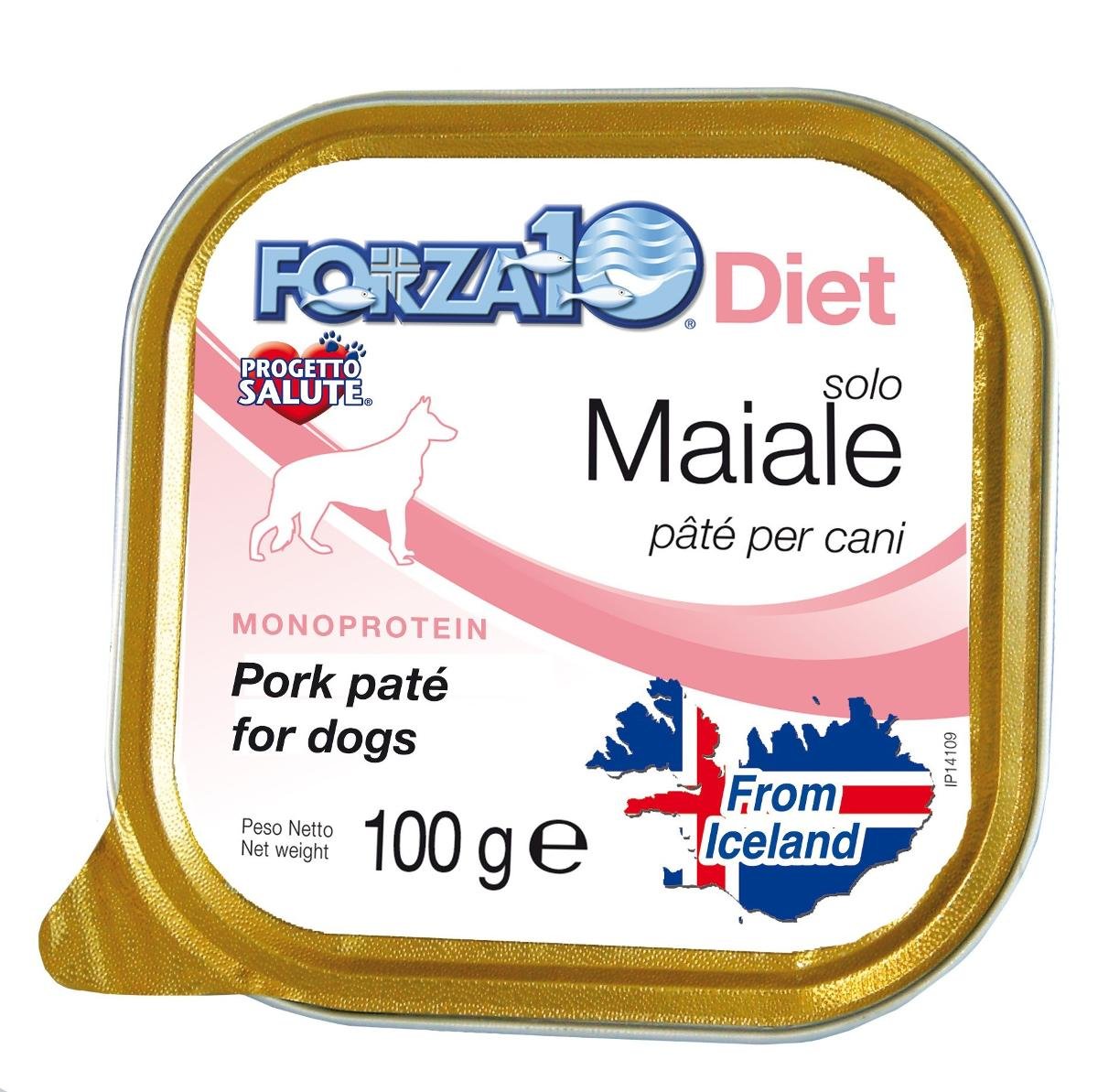 Forza10 Karma mokra dla psa Solo Diet, wieprzowina, 100 g