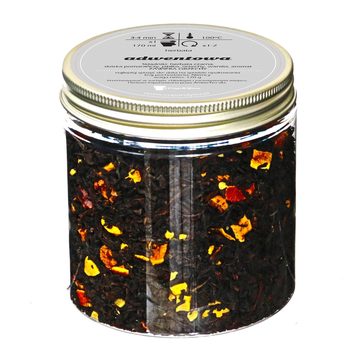 Herbata czarna smakowa CUP&YOU, adwentowa, 120 g