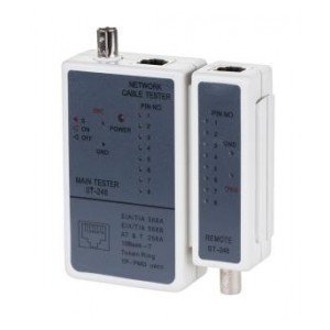 Tester kabli sieciowych RJ45, RJ11, RJ12