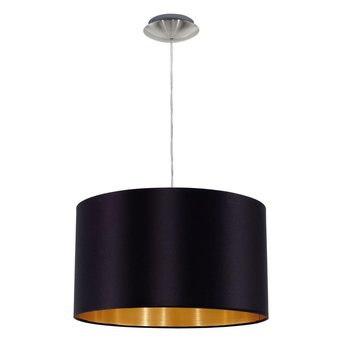 Eglo Maserlo lampa wisząca Nikiel matowy, 1-punktowy 31599-DO1