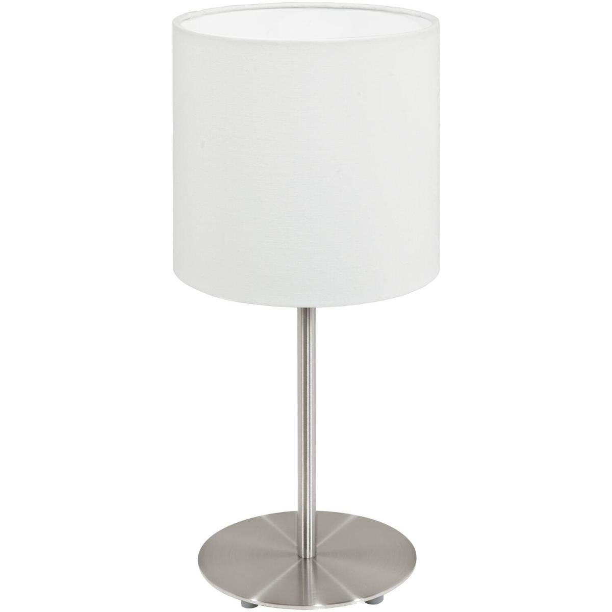 Eglo PASTERI Lampa stołowa Nikiel matowy, 1-punktowy (95725)