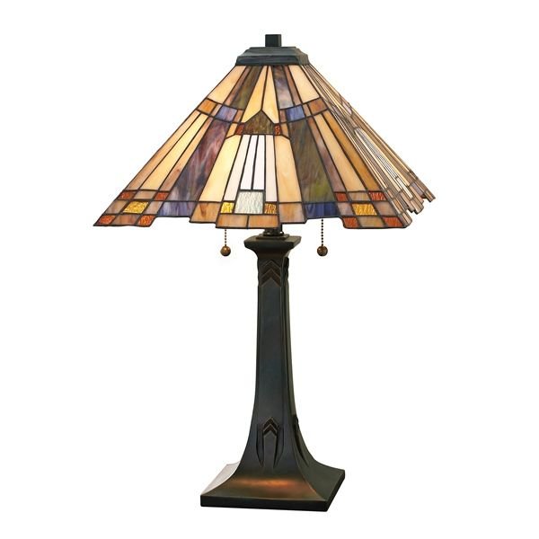 Quoizel Lampka stołowa witrażowa 2pł QZ/INGLENOOK/TL INGLENOOK QUOIZEL