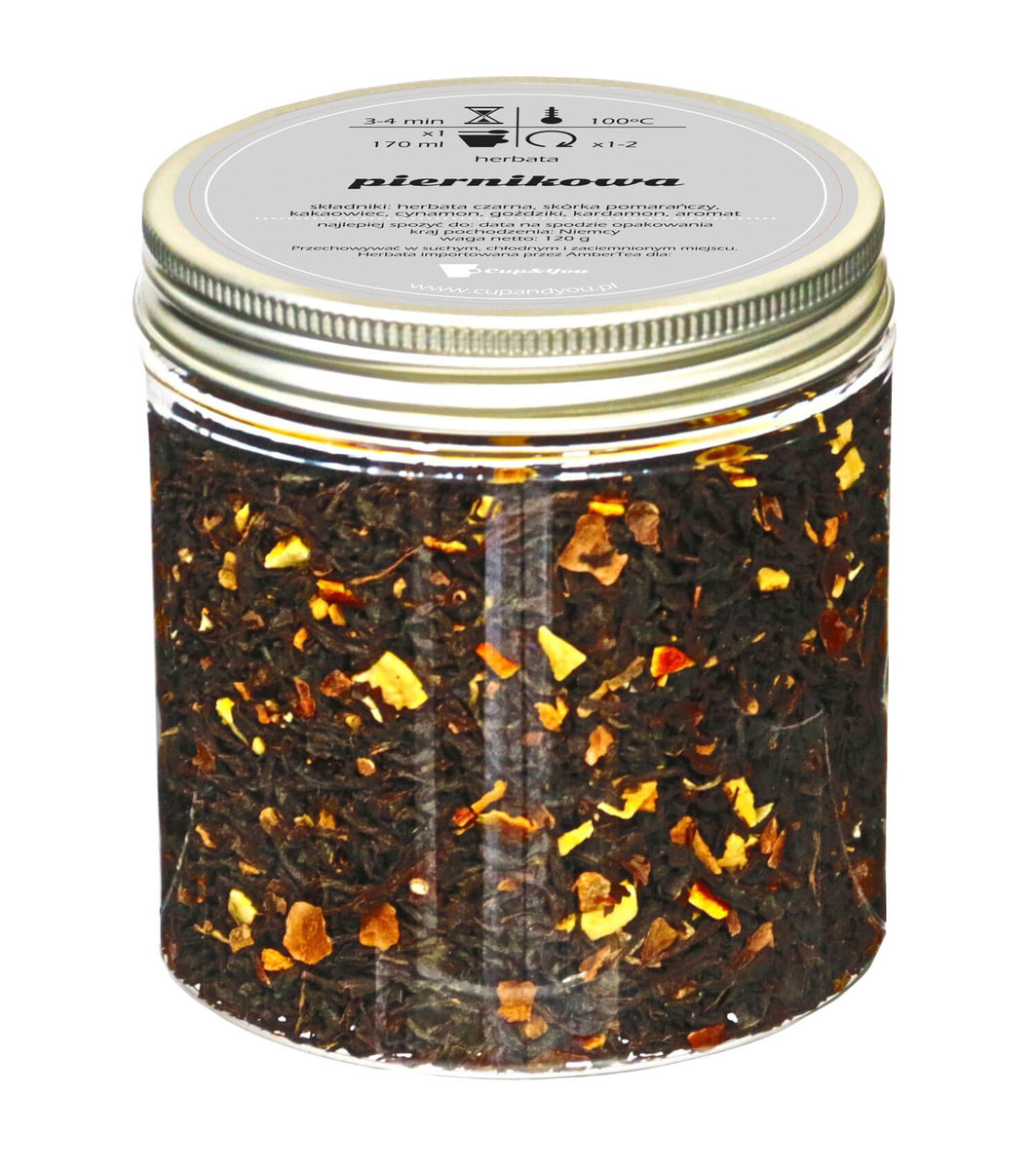 Herbata czarna smakowa CUP&YOU, piernikowa, 120 g