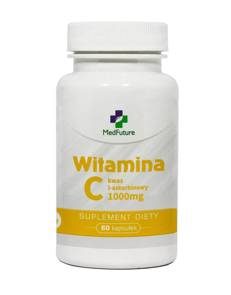 Фото - Вітаміни й мінерали MedFuture Witamina C 1000 mg, 60 kapsułek