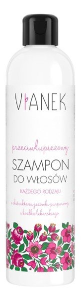 Vianek różowy - Przeciwłupieżowy szampon do włosów 5902249010930